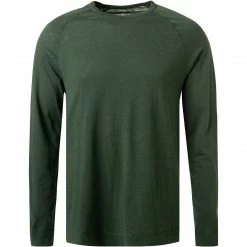 JUVIA Longsleeve 91517018/16/469 Baumwolle, Dunkelgrün