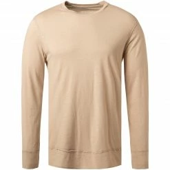 JUVIA Longsleeve 91514022/16/252 T-Shirt, Baumwolle, Beige