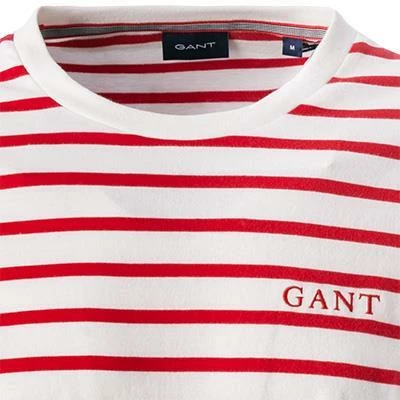Gant Longsleeve 2004035/620 Baumwolle, Rot-weiß gestreift, Rot-weiß – Bild 3