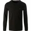 Tommy Hilfiger Longsleeve MW0MW09096/BDS Bio Baumwolle, Schwarz