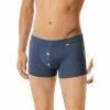 Schiesser Revival Karl-Heinz Shorts 172125/800 Trunk, Bio Baumwolle, Blau