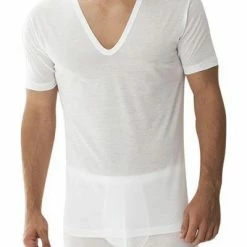 Zimmerli Royal Classic 252 Shirt VN SS 252/8124/01 T-Shirt, Baumwolle, Weiß, White