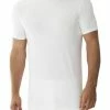 Zimmerli Pureness 700 Shirt SS 700/1341/01 T-Shirt, Micromodal OEKO-TEX, Weiß, White