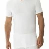 Zimmerli Pureness 700 Shirt VN SS 700/1346/01 T-Shirt, Icromodal OEKO-TEX, Weiß, White